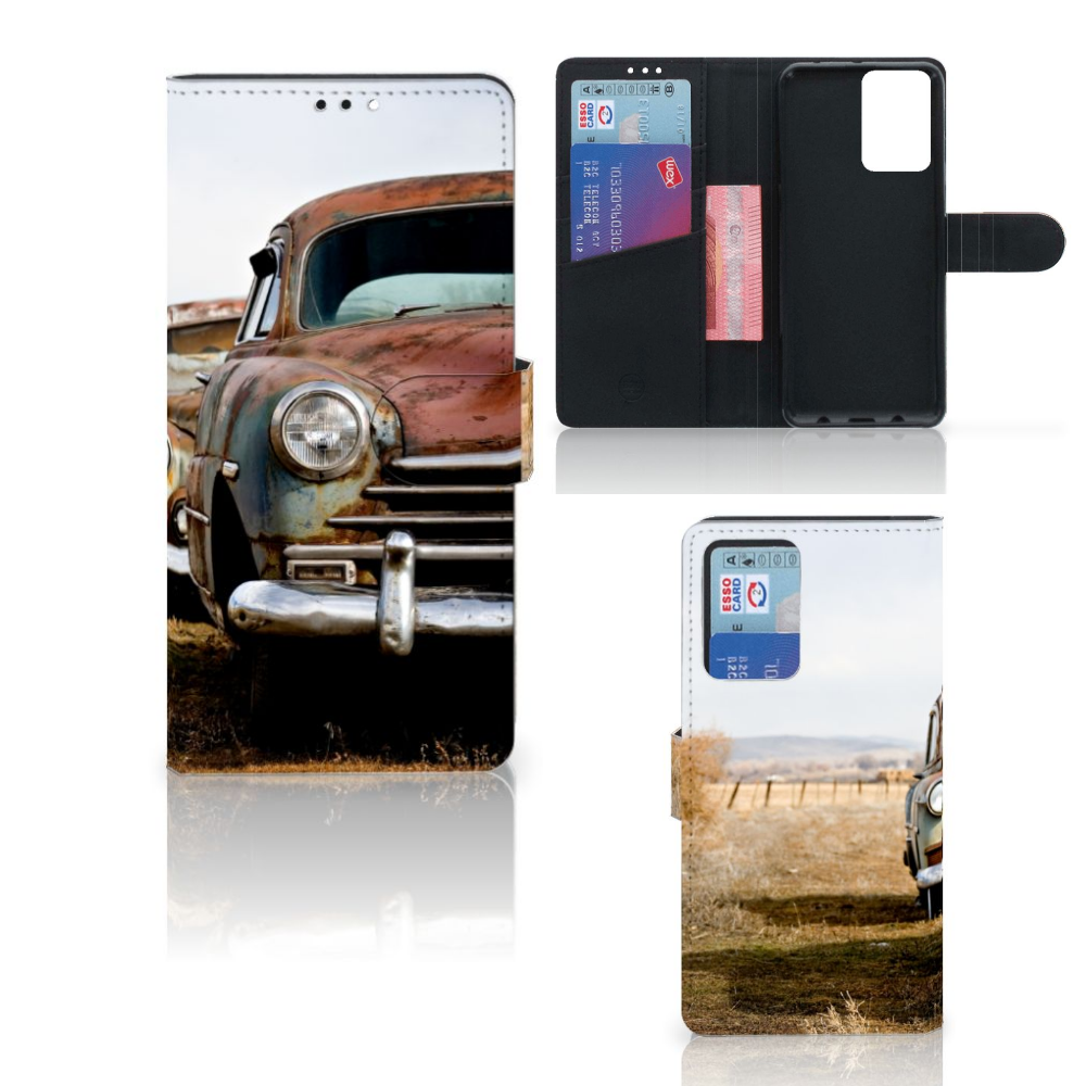 Xiaomi Redmi Note 10 Pro Telefoonhoesje met foto Vintage Auto