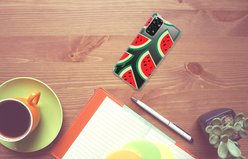 Xiaomi Redmi 10 | Redmi Note 11 4G Siliconen Case Watermelons B2C Telecom