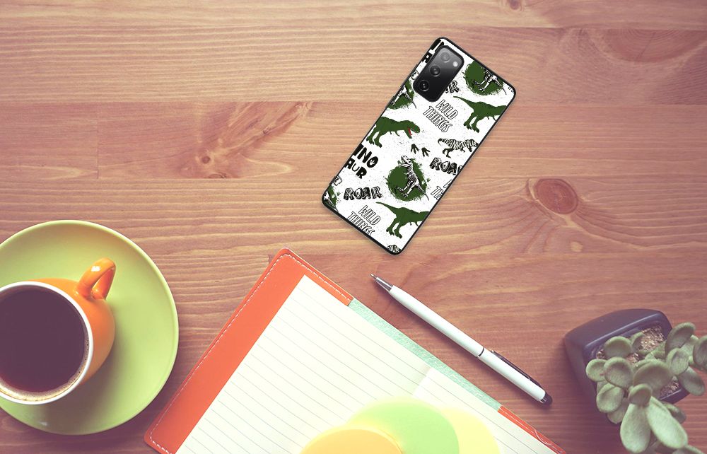 Dierenprint Telefoonhoesje voor Samsung Galaxy S20 FE Dinosaurus B2C Telecom