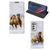 OPPO Find X3 Neo Hoesje maken Paarden met afbeelding van rennende paarden in sneeuw.