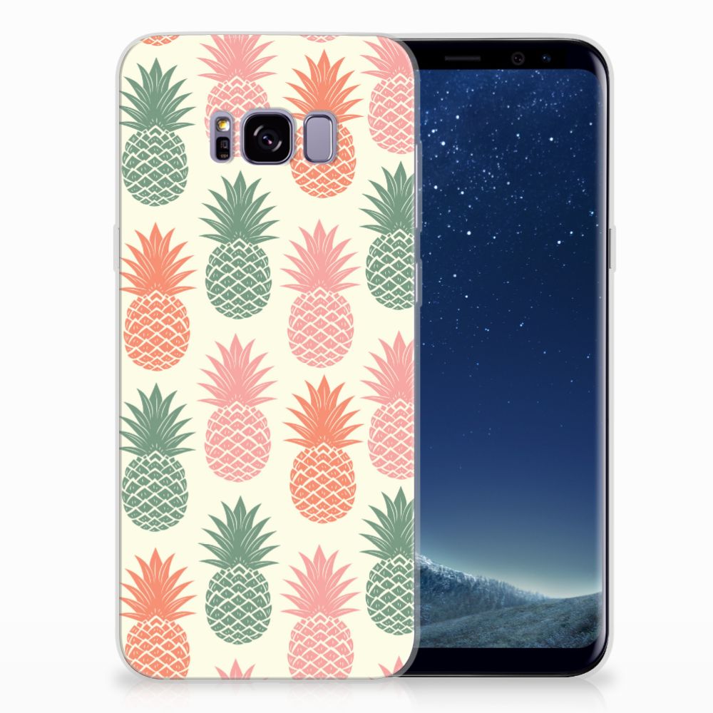 Samsung Galaxy S8 Plus Siliconen Case Ananas