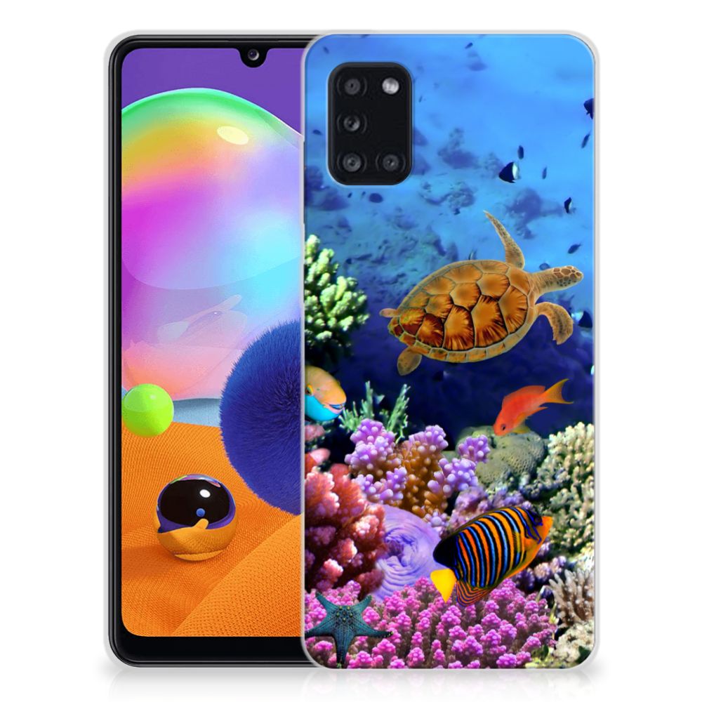 Samsung Galaxy A31 TPU Hoesje Vissen B2C Telecom