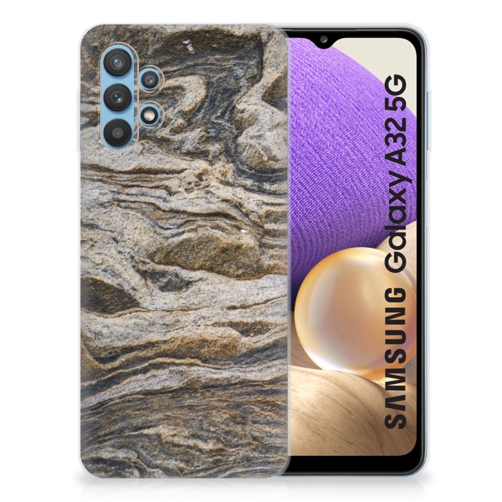 Samsung Galaxy A32 5G TPU Siliconen Hoesje Steen B2C Telecom