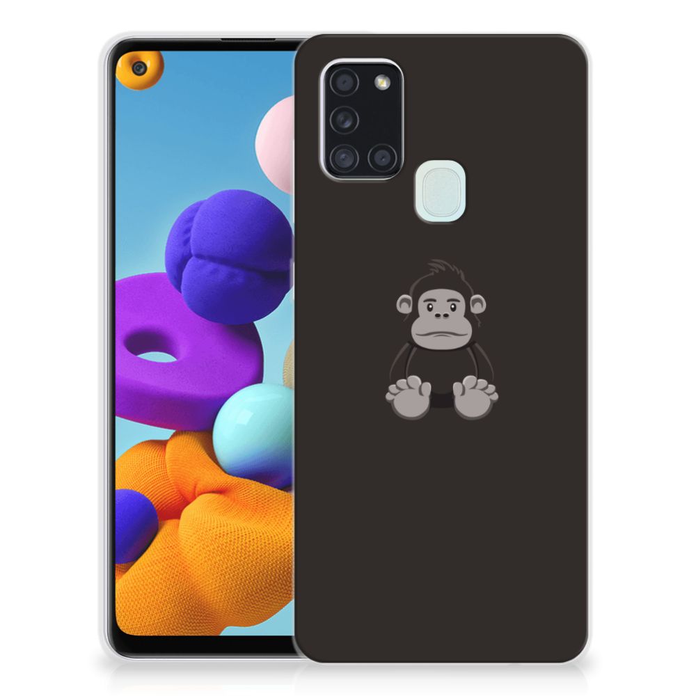 Samsung Galaxy A21s Telefoonhoesje met Naam Gorilla B2C Telecom