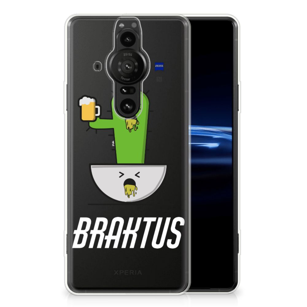 Sony Xperia Pro-I Telefoonhoesje met Naam Braktus