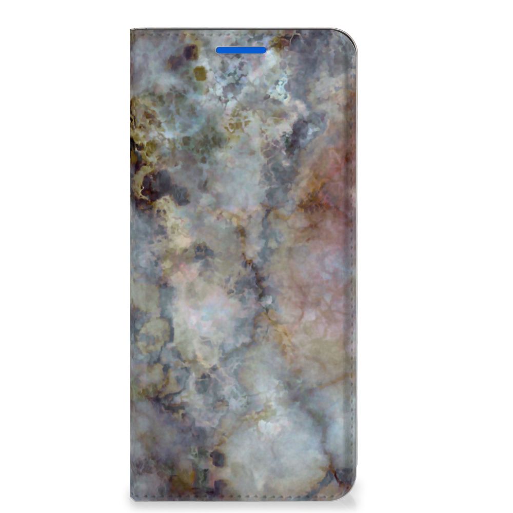 OPPO Reno6 5G Standcase Marmer Grijs - B2C Telecom