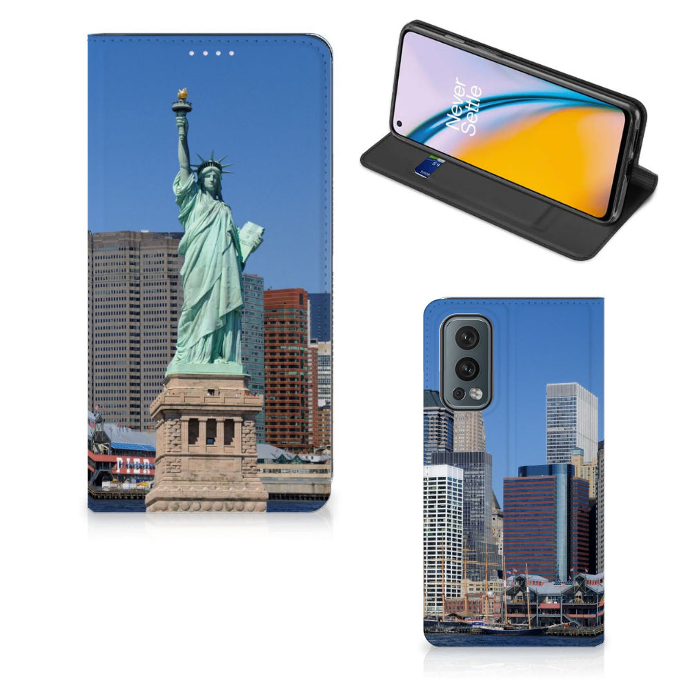 OnePlus Nord 2 5G Book Cover Vrijheidsbeeld