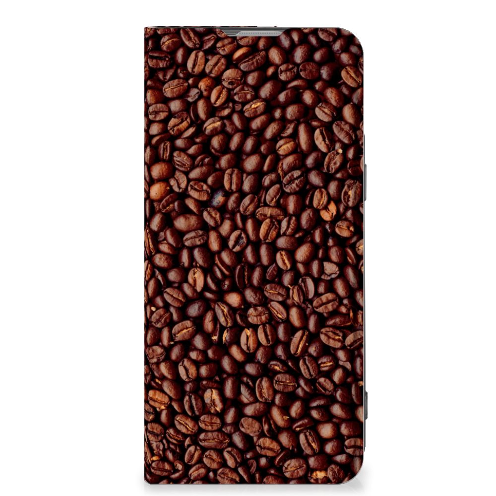 OnePlus Nord 2T Flip Style Cover Koffiebonen - B2C Telecom