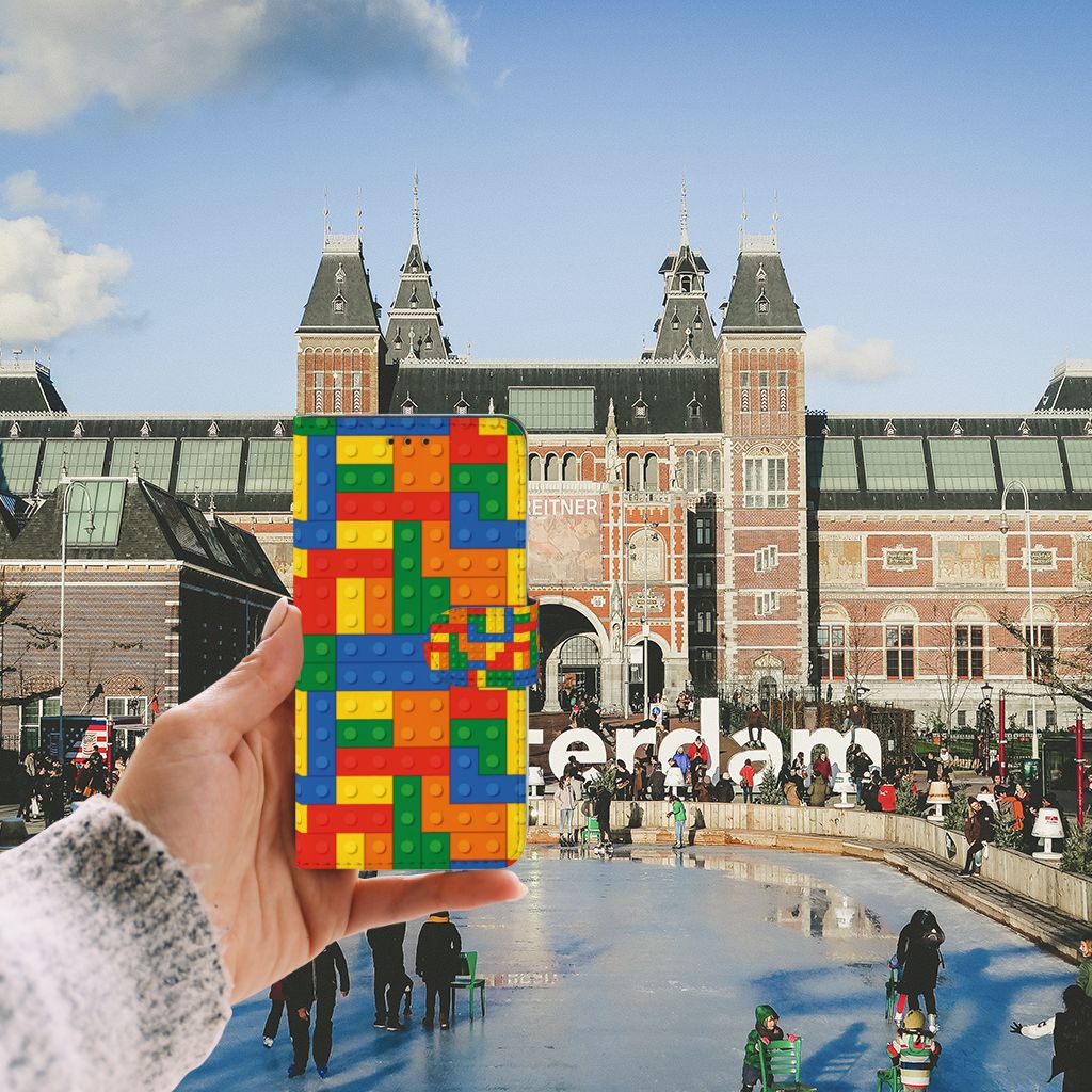 Huawei P10 Lite Telefoon Hoesje Blokken