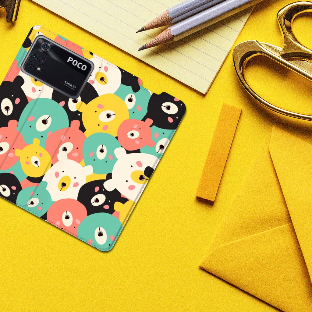 Poco X4 Pro 5G Magnet Case Bears - B2C Telecom