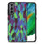 Samsung Galaxy S21FE Backcover Abstract Green Blue