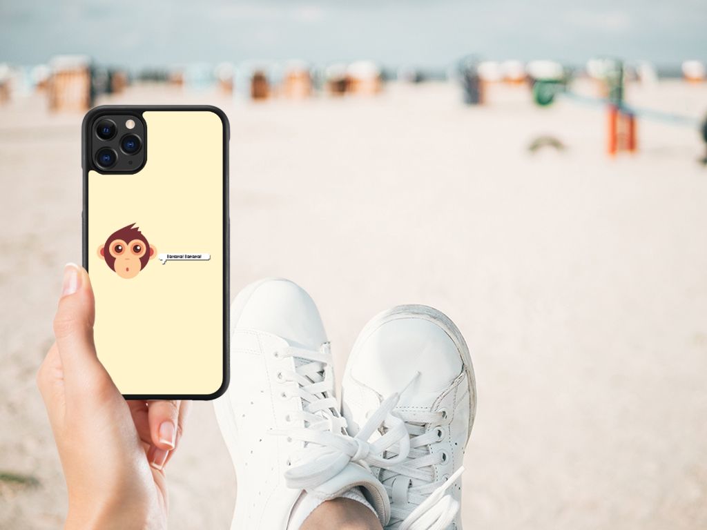 Apple iPhone 11 Pro Max Bumper Hoesje Monkey B2C Telecom