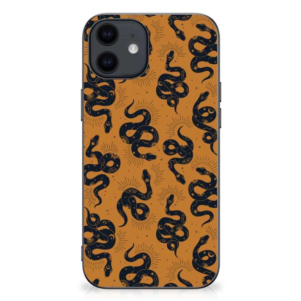 Back Cover voor iPhone 12 Pro | 12 (6.1") Snakes