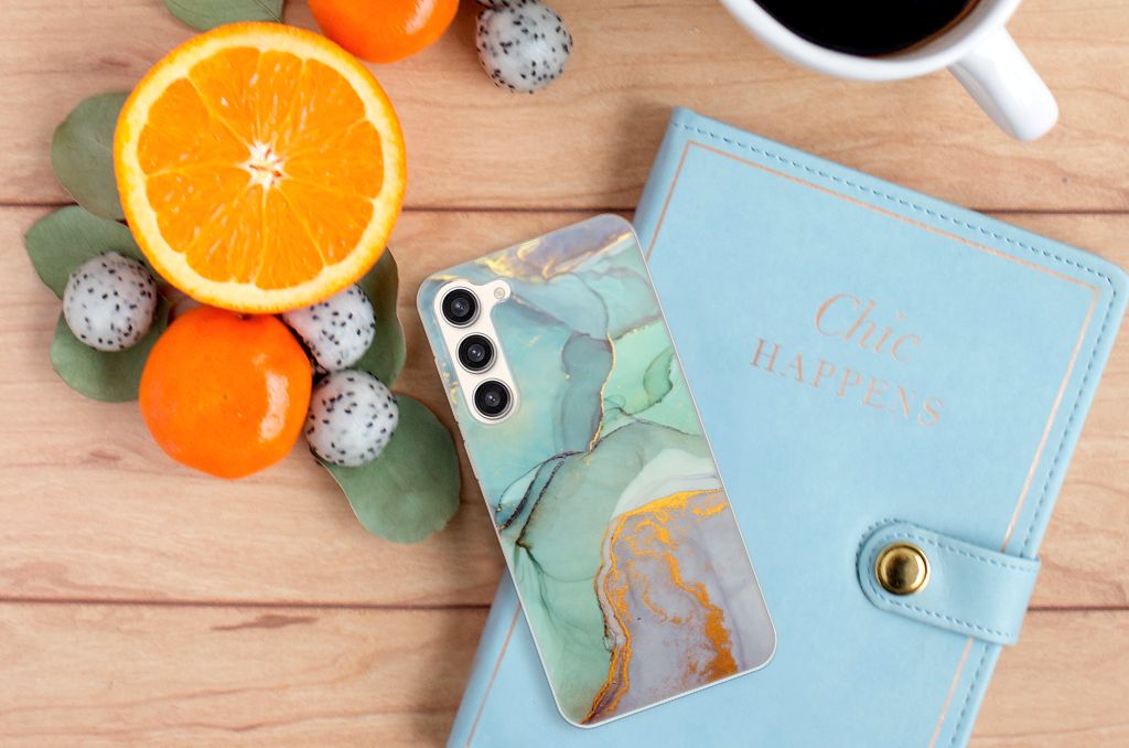 Hoesje maken voor Samsung Galaxy S23 Plus Watercolor Mix B2C Telecom