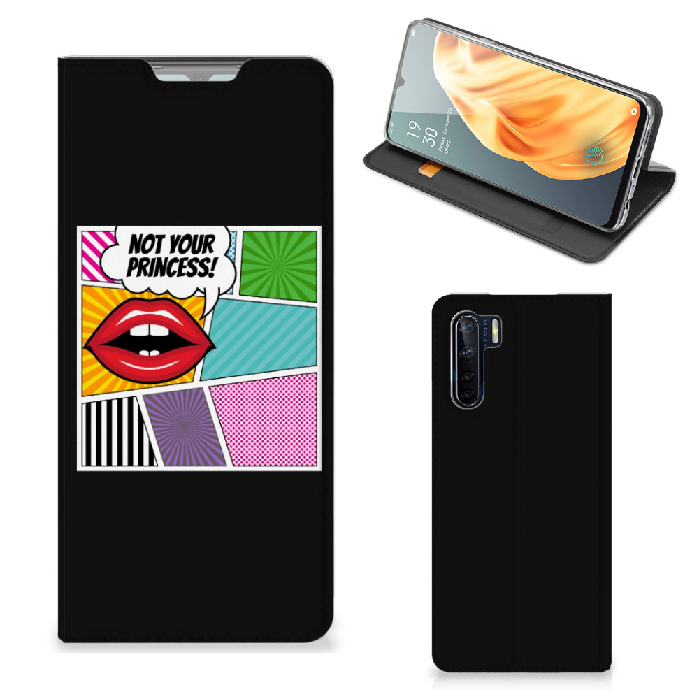 OPPO Reno3 | A91 Hippe Standcase Popart Princess - B2C Telecom