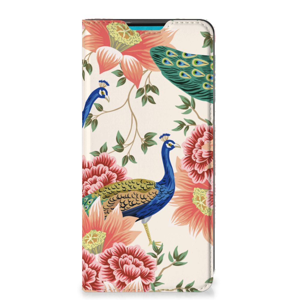 Hoesje maken voor Samsung Galaxy A73 Pink Peacock - B2C Telecom