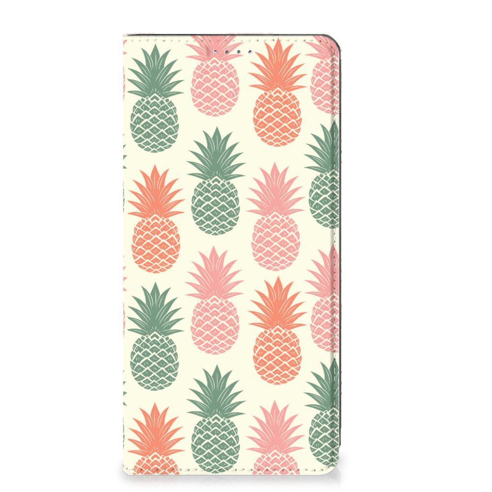 OPPO A57 | A57s | A77 4G Flip Style Cover Ananas - B2C Telecom