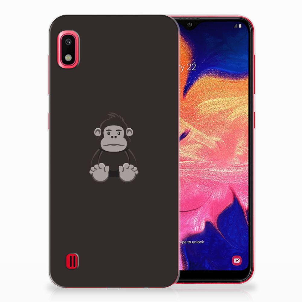 Samsung Galaxy A10 Telefoonhoesje met Naam Gorilla