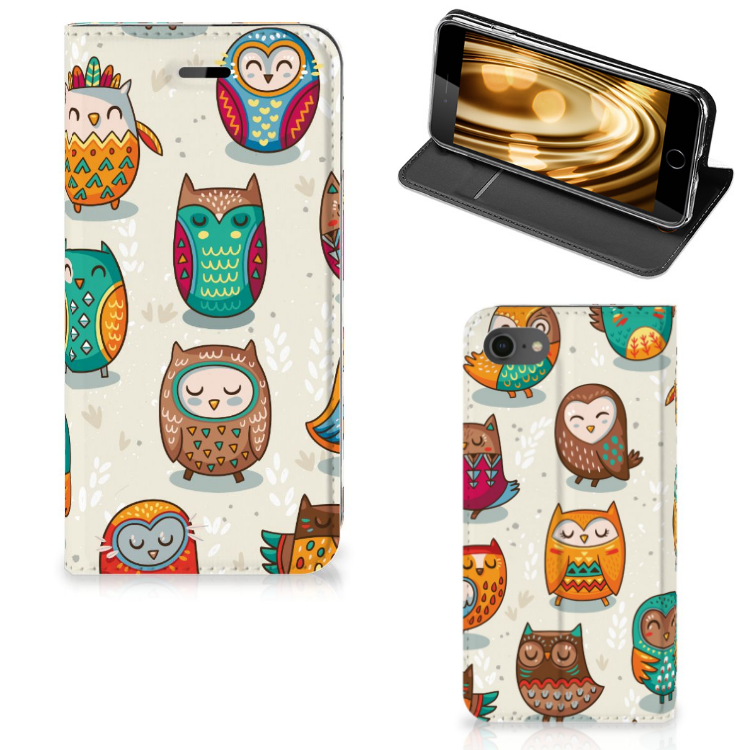 iPhone 7 | 8 | SE (2020) | SE (2022) Hoesje maken Vrolijke Uilen