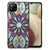 Samsung Galaxy A12 Bloemen Hoesje Purple Flower B2C Telecom