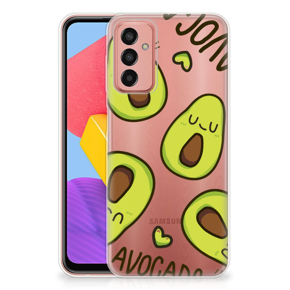 Samsung Galaxy M13 | M23 Telefoonhoesje met Naam Avocado Singing B2C Telecom