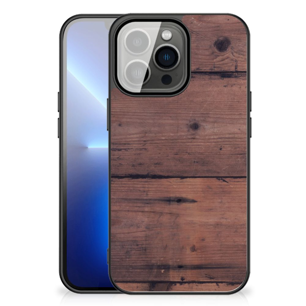 iPhone 13 Pro Max Houten Print Telefoonhoesje Old Wood B2C Telecom
