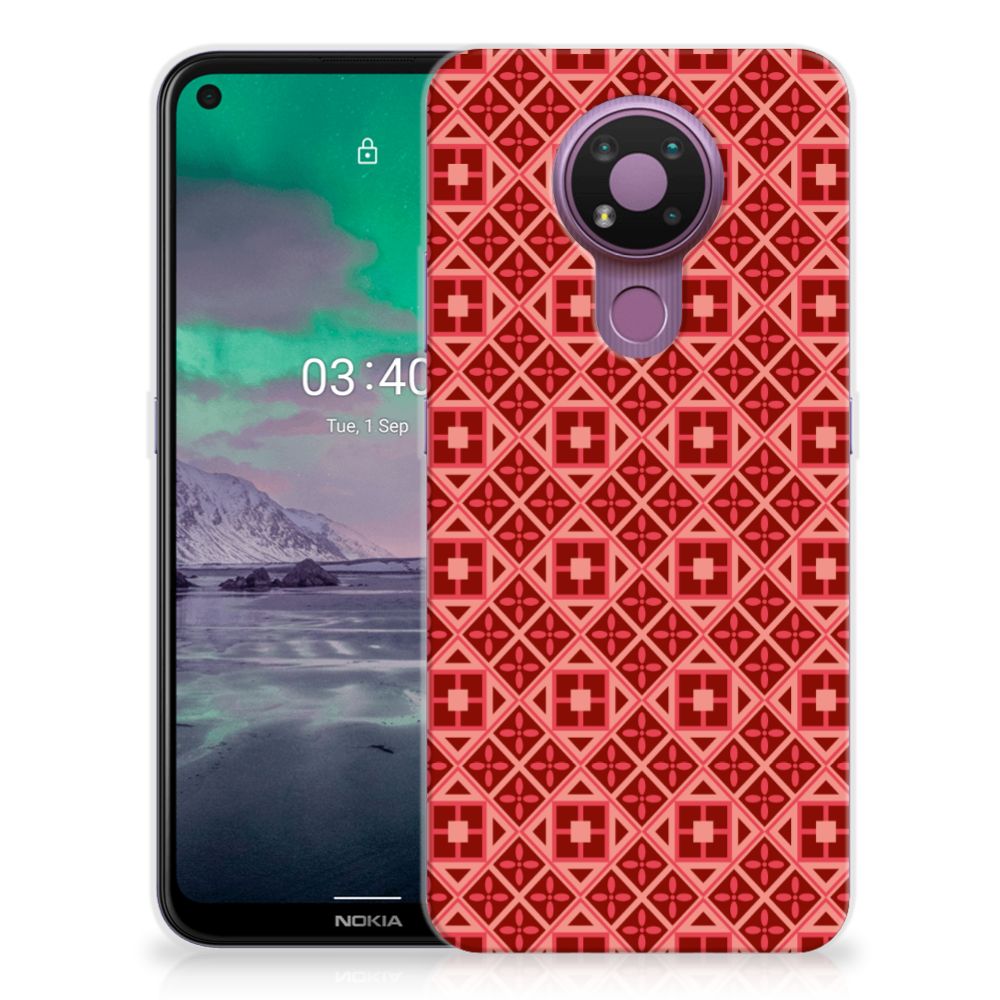 Nokia 3.4 TPU bumper Batik Rood B2C Telecom