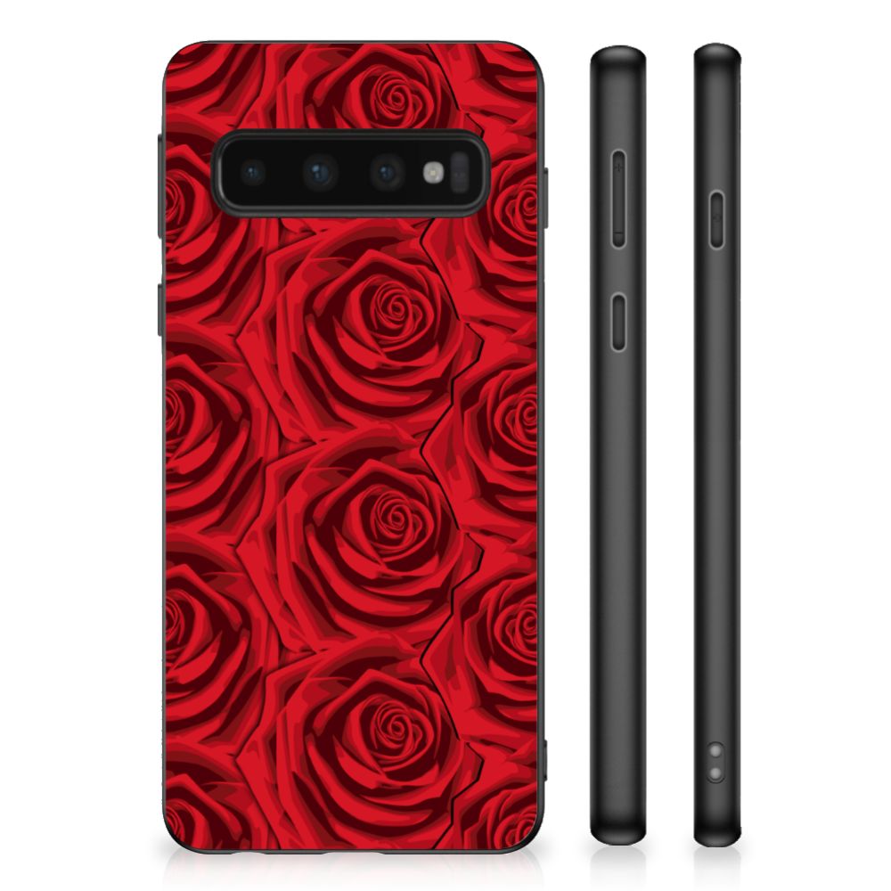 Samsung Galaxy S10 Skin Case Red Roses B2C Telecom