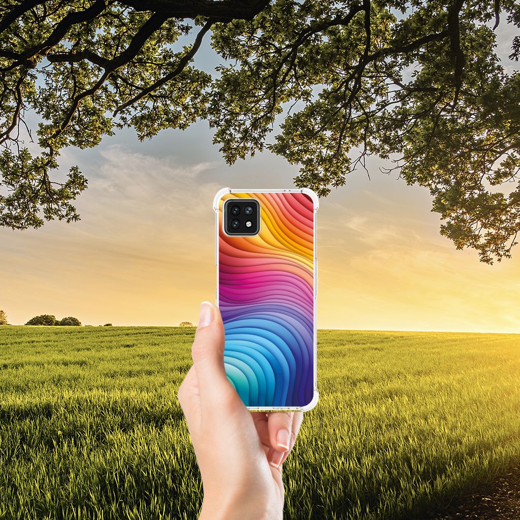 Shockproof Case voor OPPO A53 5G | A73 5G Regenboog B2C Telecom