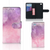 Hoesje Huawei Ascend P8 Lite Pink Purple Paint