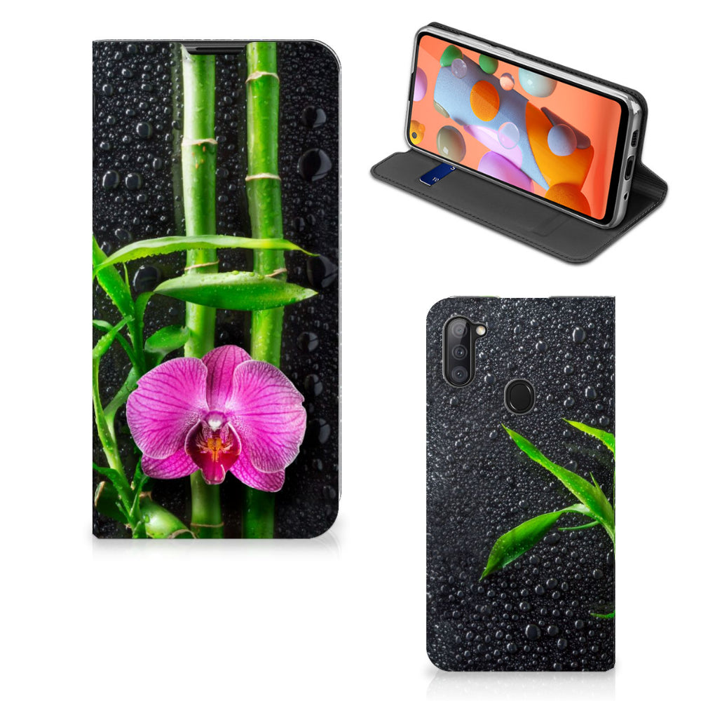Samsung Galaxy M11 | A11 Smart Cover Orchidee