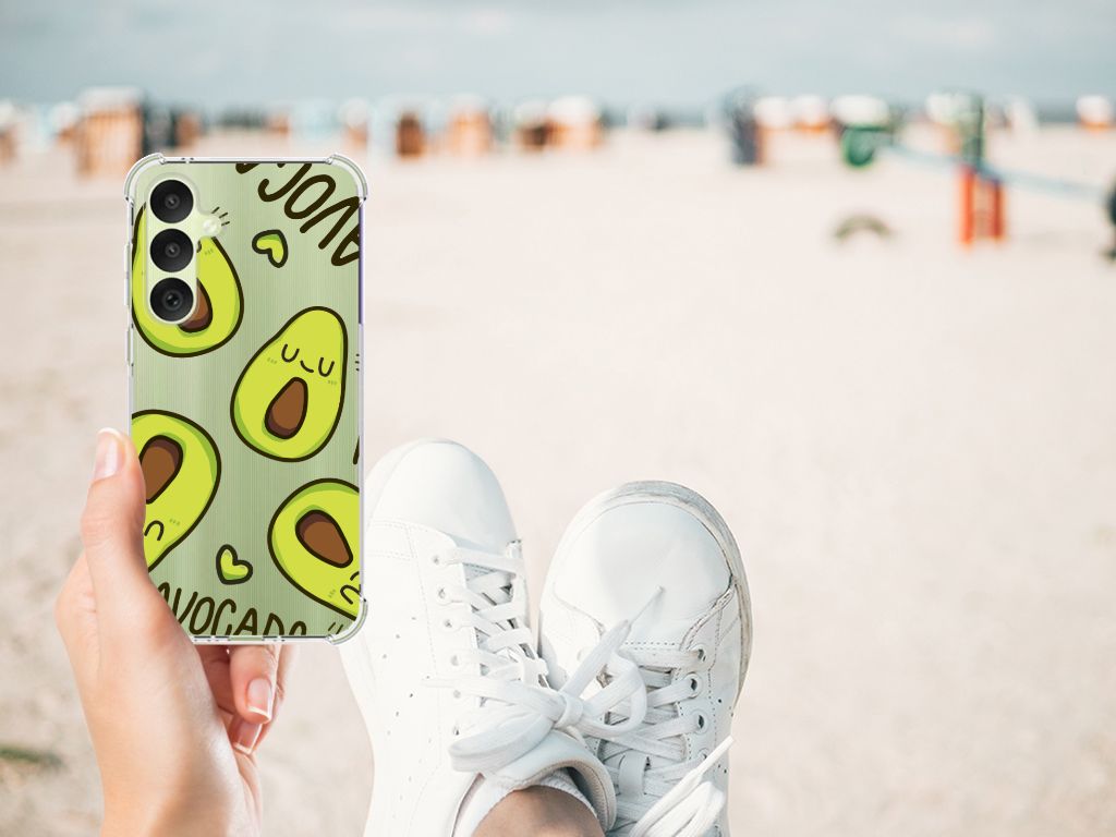 Samsung Galaxy A35 Stevig Bumper Hoesje Avocado Singing B2C Telecom