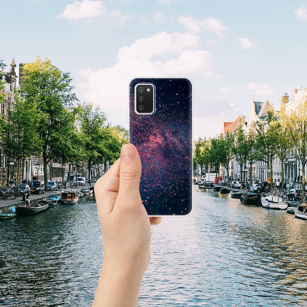 Samsung Galaxy A03S TPU Hoesje Stars B2C Telecom