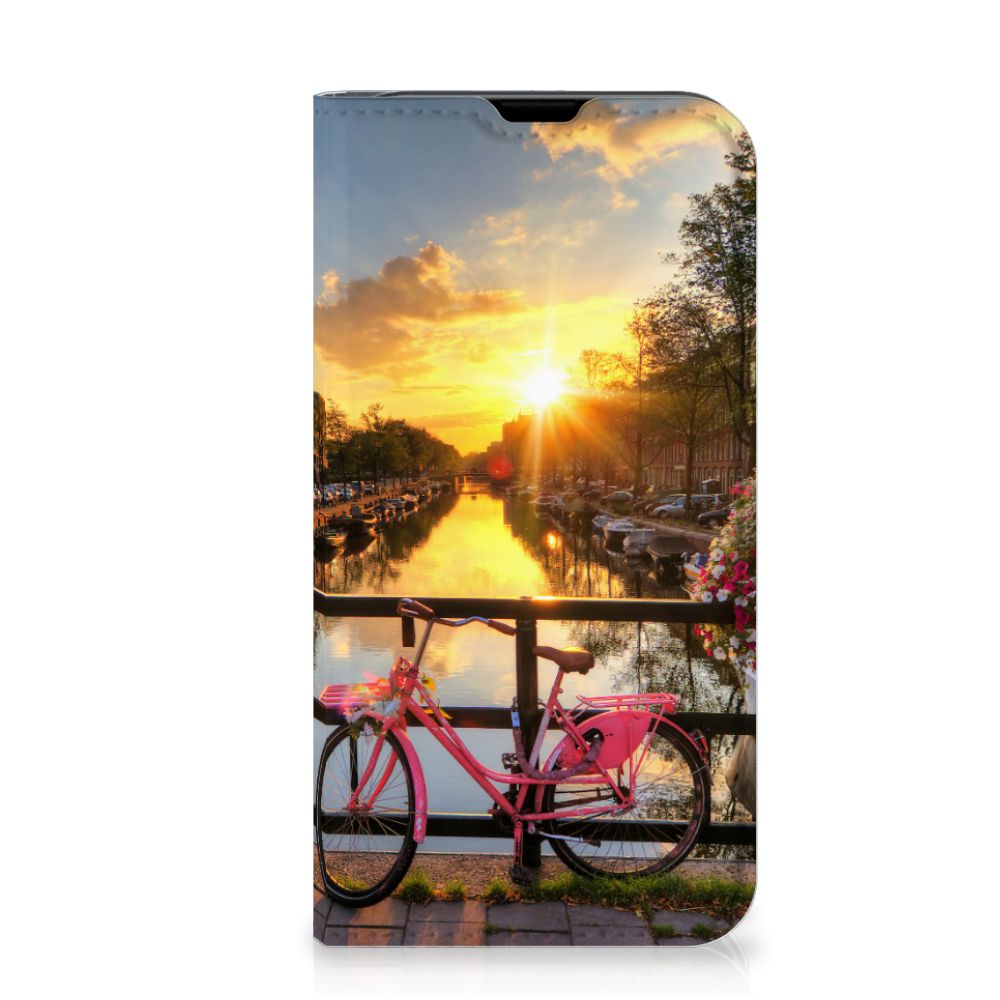 iPhone 13 Mini Book Cover Amsterdamse Grachten - B2C Telecom