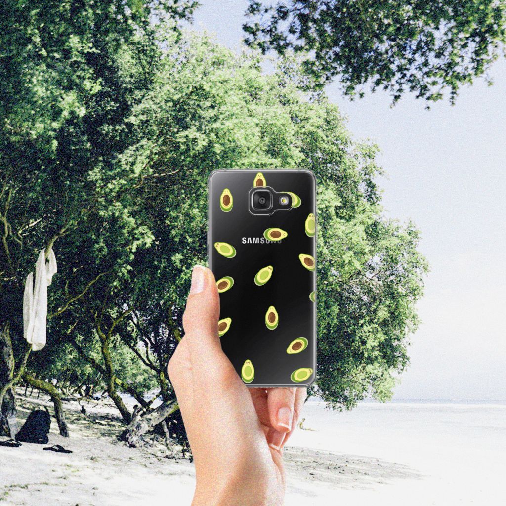 Samsung Galaxy A3 2016 Siliconen Case Avocado