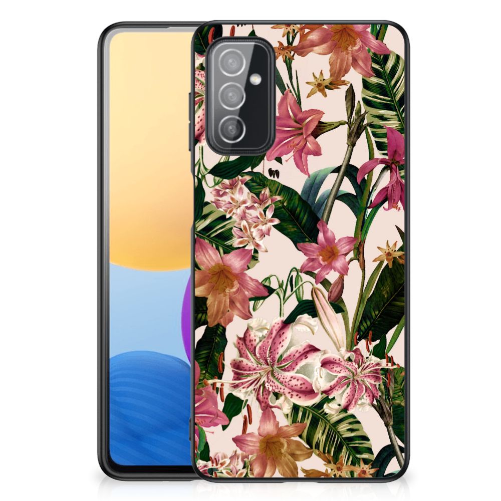 Samsung Galaxy M52 Bloemen Hoesje Flowers