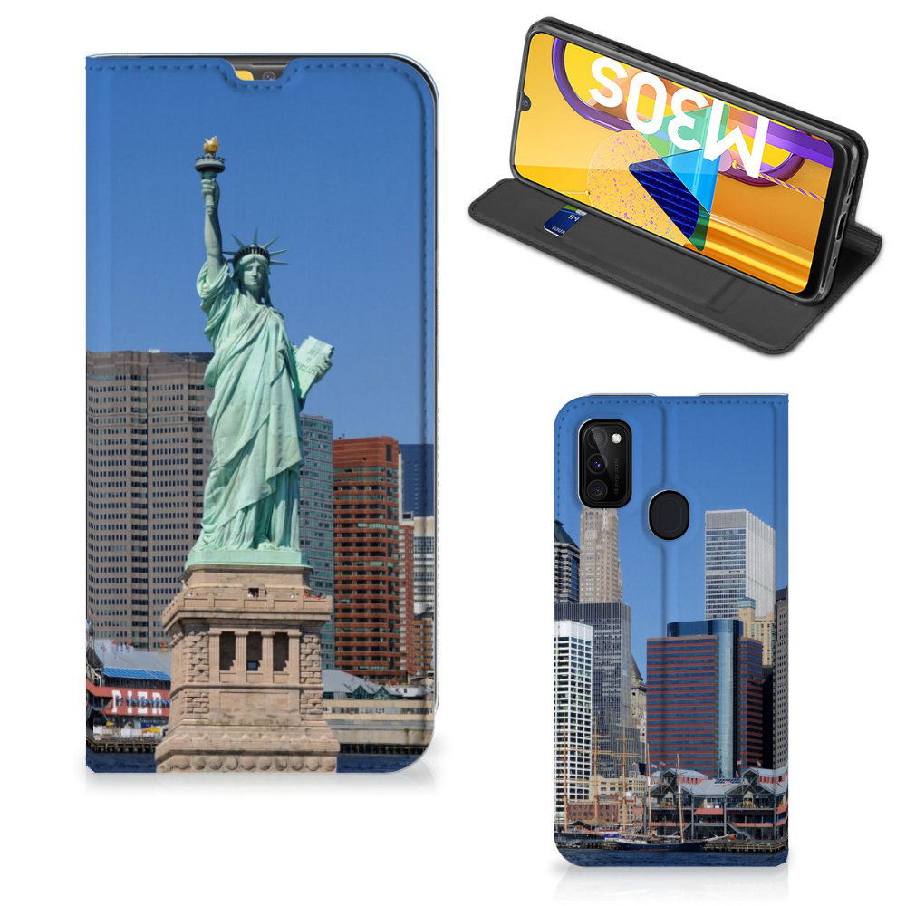 Samsung Galaxy M30s | M21 Book Cover Vrijheidsbeeld - B2C Telecom