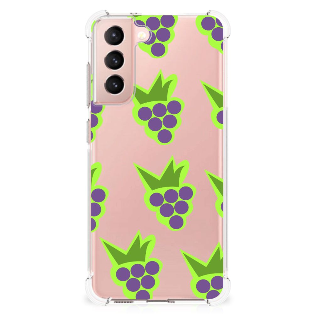 Samsung Galaxy S21 FE Beschermhoes Druiven
