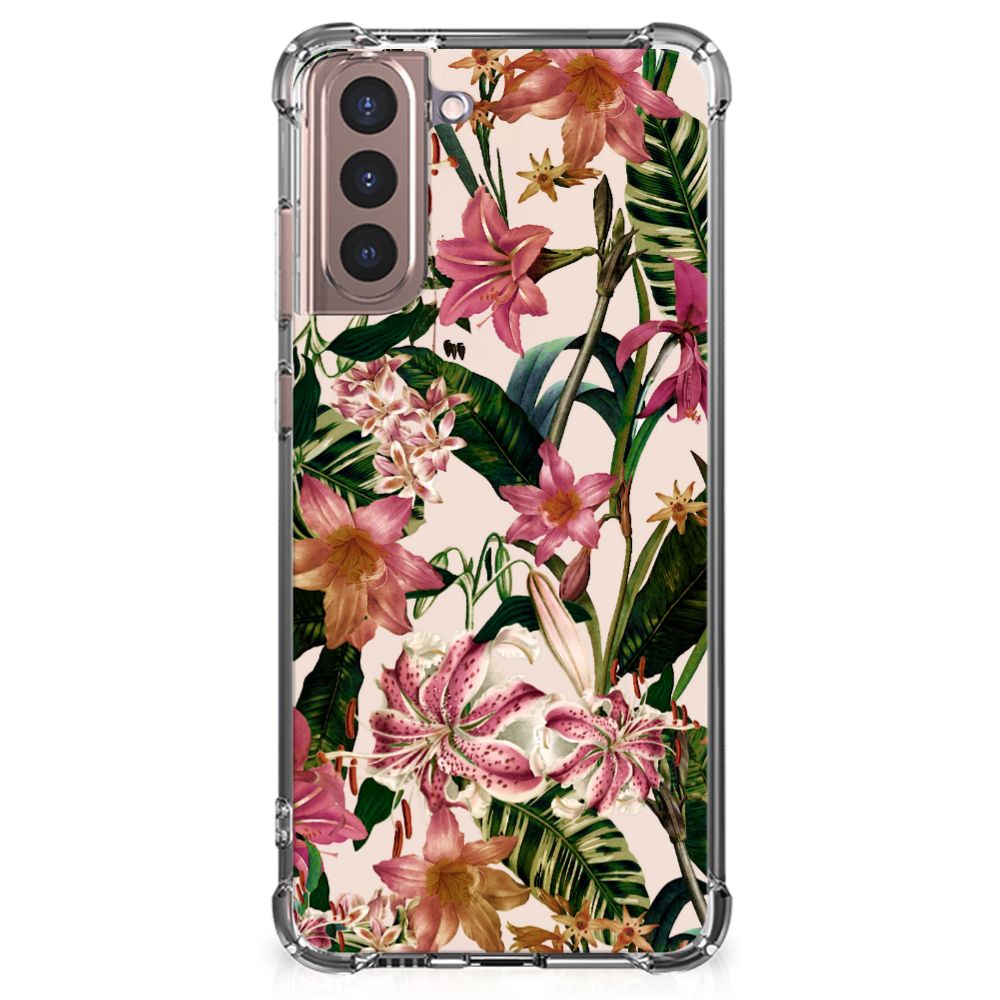 Samsung Galaxy S21 Plus Case Flowers