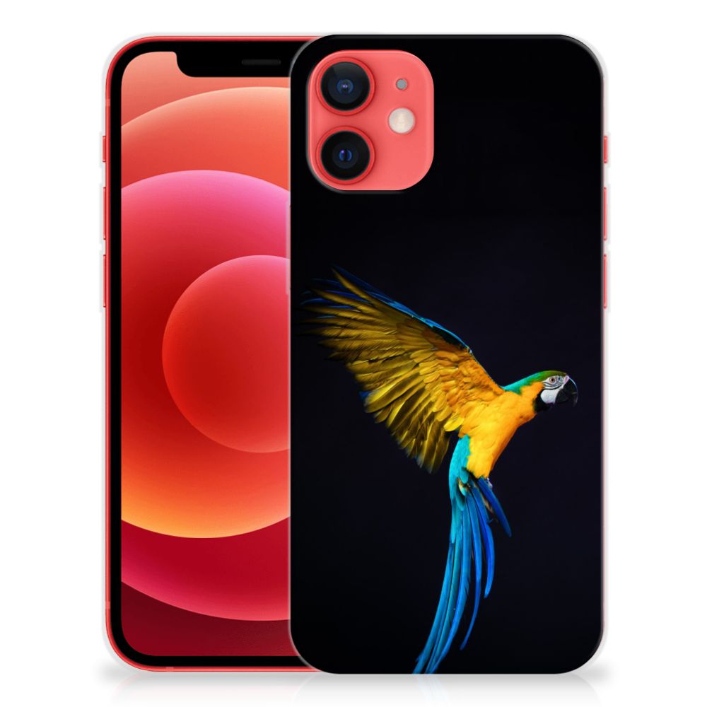 iPhone 12 Mini TPU Hoesje Papegaai B2C Telecom