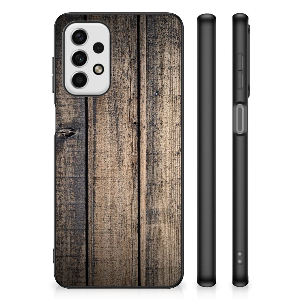 Samsung Galaxy A23 Houten Print Telefoonhoesje Steigerhout B2C Telecom