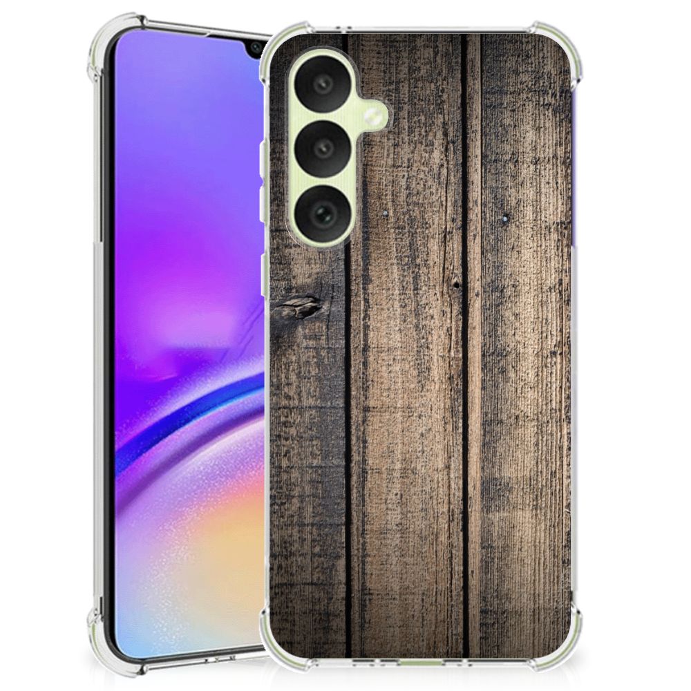Samsung Galaxy A35 Stevig Telefoonhoesje Steigerhout B2C Telecom