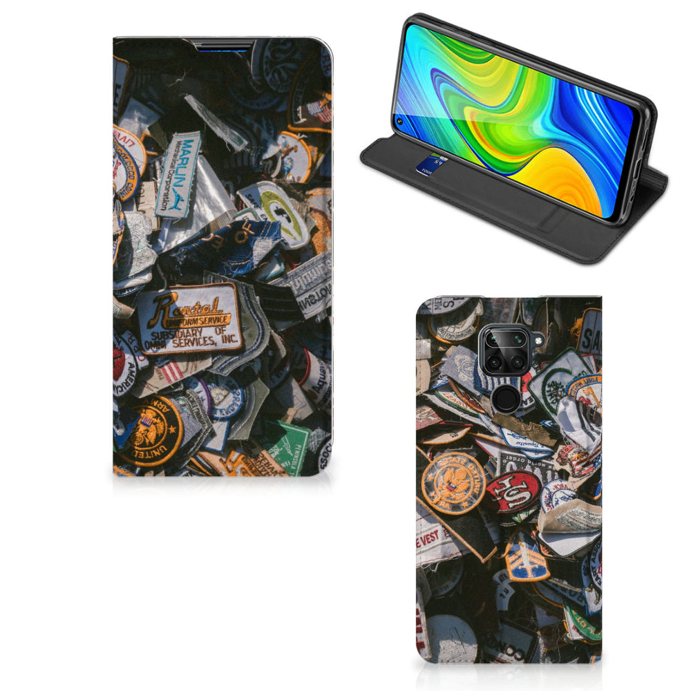 Xiaomi Redmi Note 9 Stand Case Badges