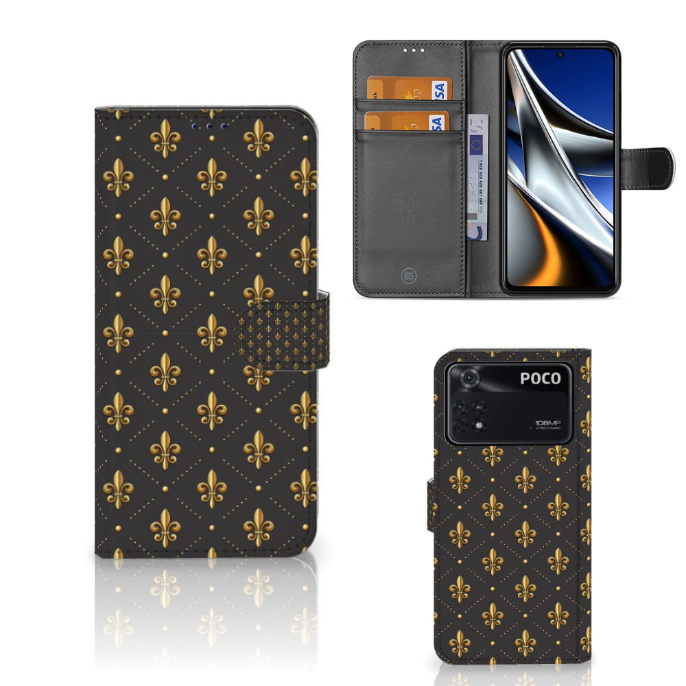 Xiaomi Poco X4 Pro 5G Telefoon Hoesje Franse Lelie