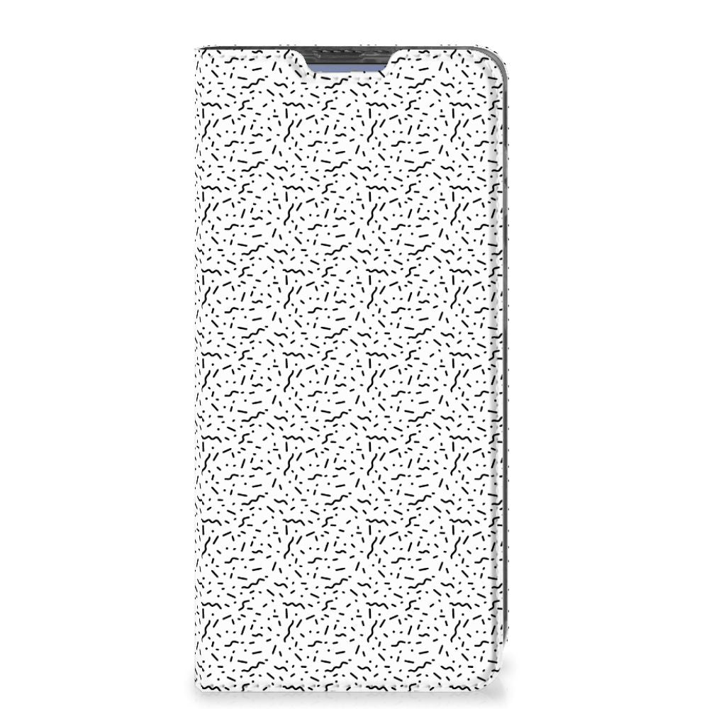 Poco X4 Pro 5G Hoesje met Magneet Stripes Dots - B2C Telecom