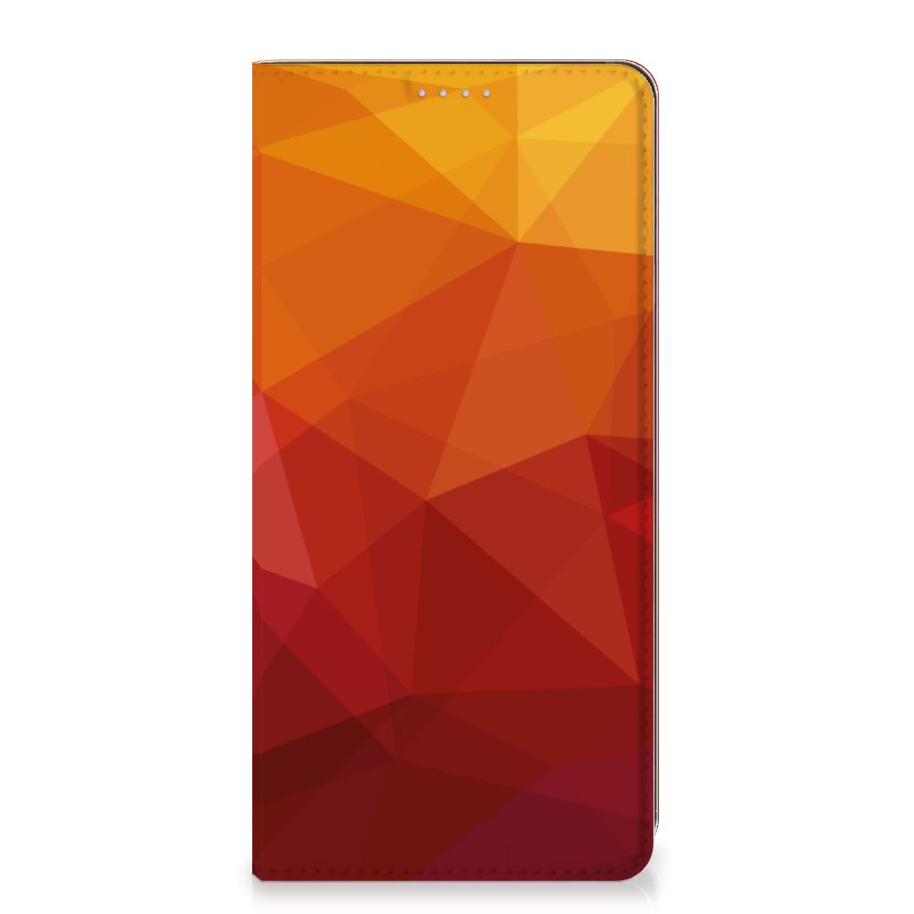 Stand Case voor Xiaomi Redmi Note 10 Pro Polygon Red - B2C Telecom