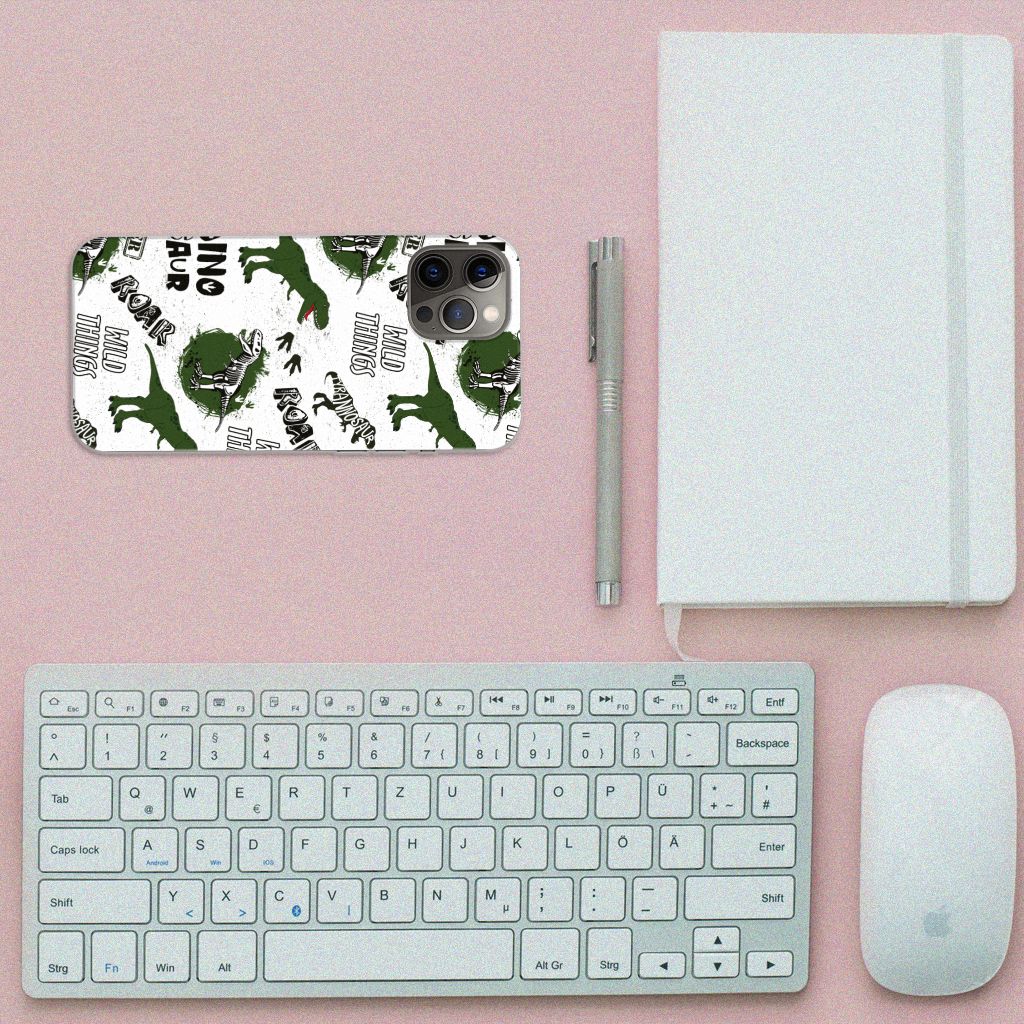 TPU Hoesje voor iPhone 12 Pro Max Dinosaurus B2C Telecom