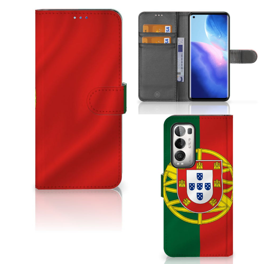 OPPO Find X3 Neo 5G Bookstyle Case Portugal