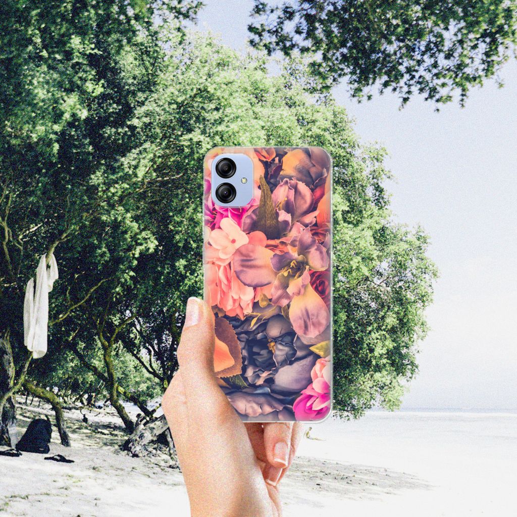 Samsung Galaxy A04e TPU Case Bosje Bloemen B2C Telecom