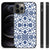 iPhone 12 Pro Max Skin Case Flower Blue